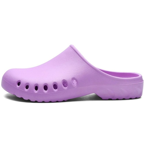 New Violet Unisex Garden Clog Sandals - Picture 4 of 7